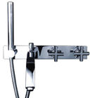 China Low Pressure Concealed Wall Mounted Shower Mixer Taps With 2 Cross Handle , Shower Mixer distributor
